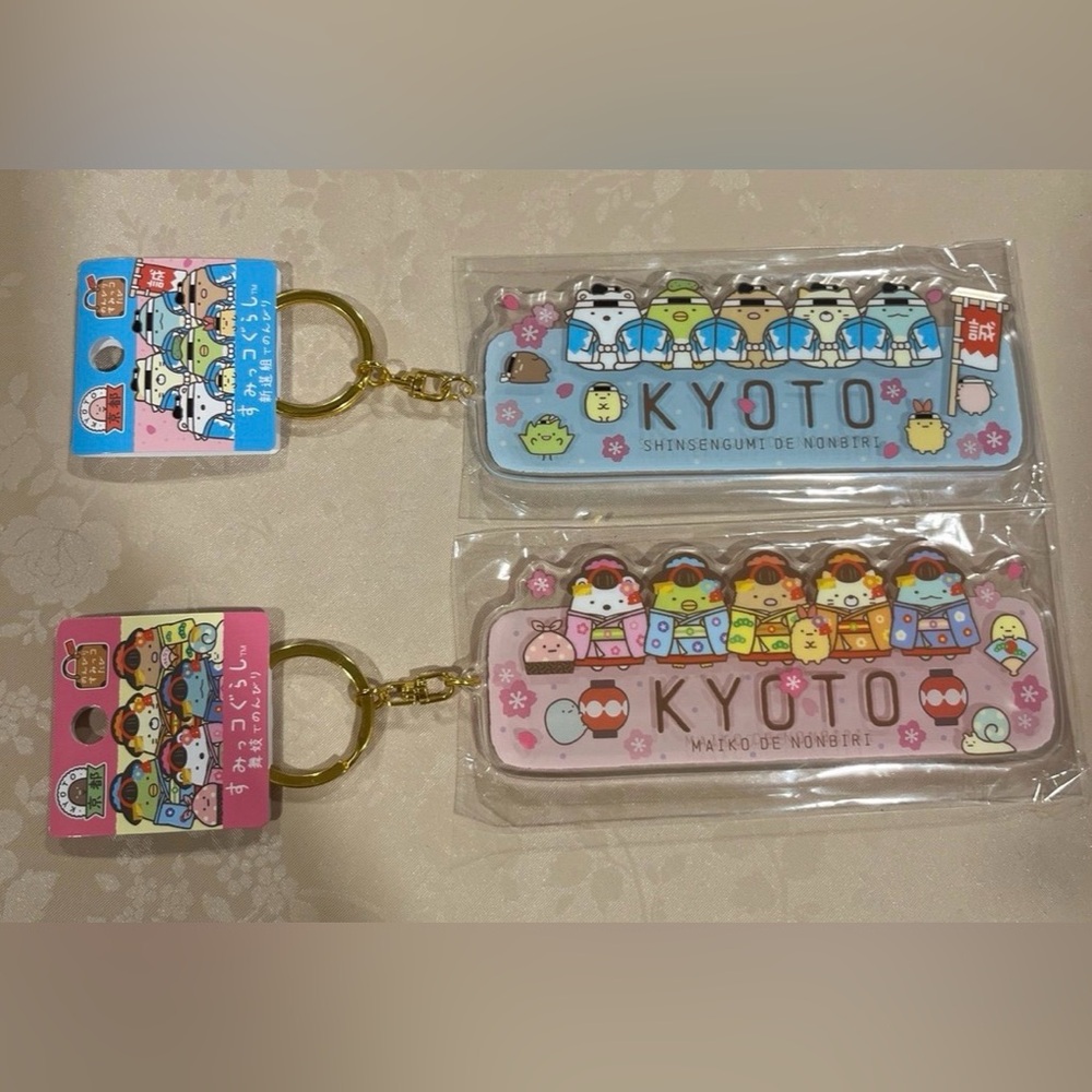 Sumikko Gurashi Keychain - Kyoto